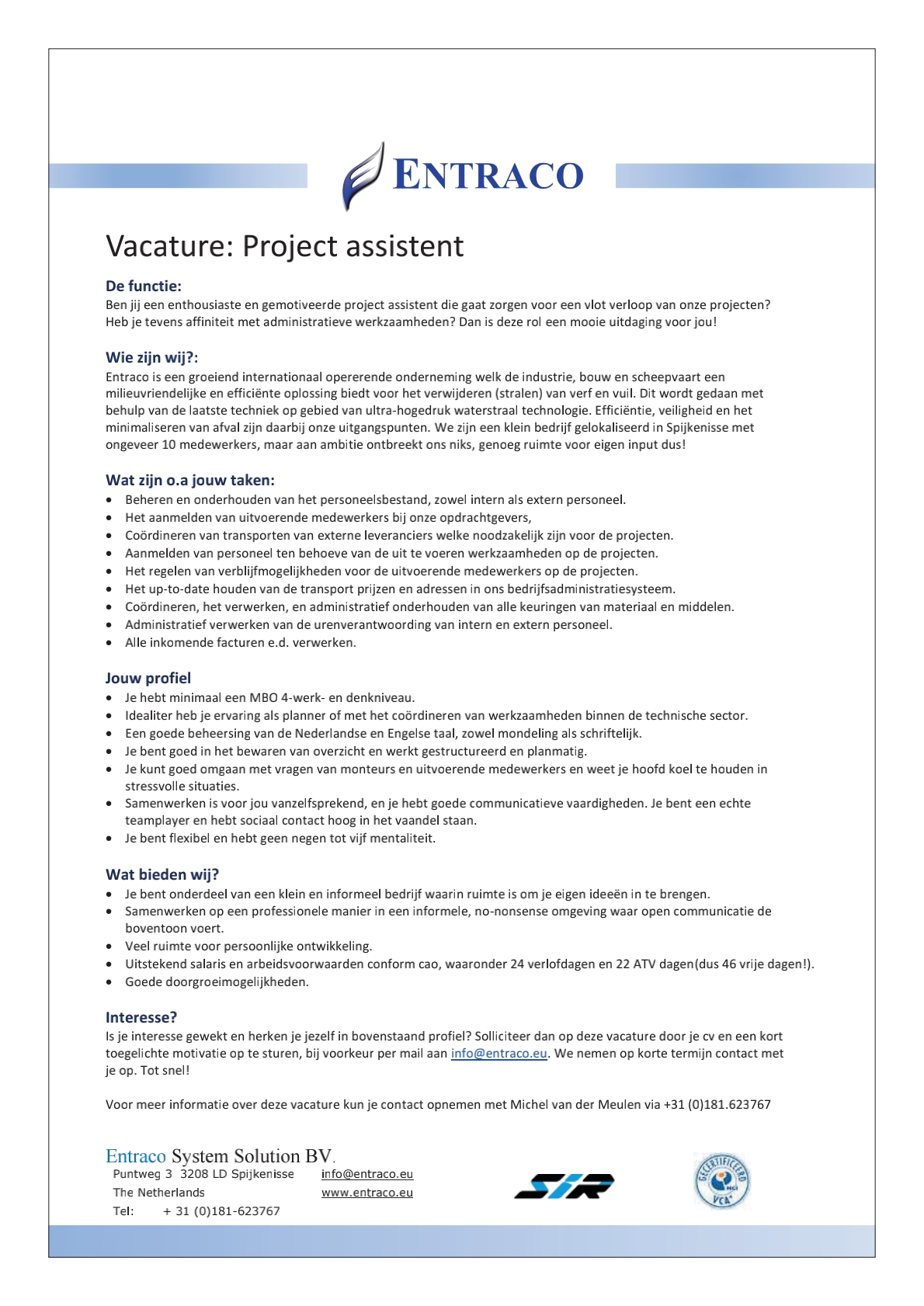 Project Assistent