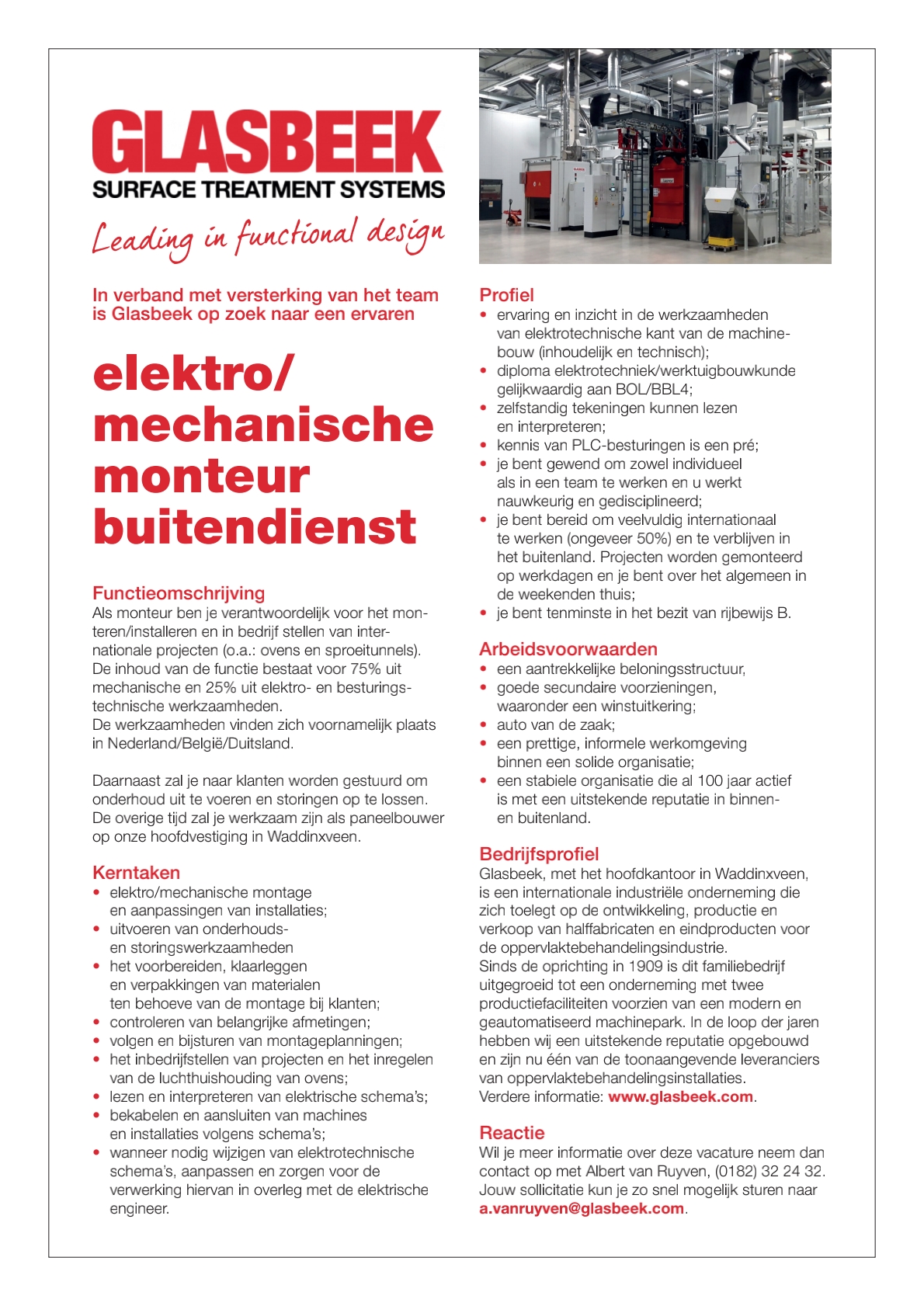Elektro Mechanische Monteur Buitendienst