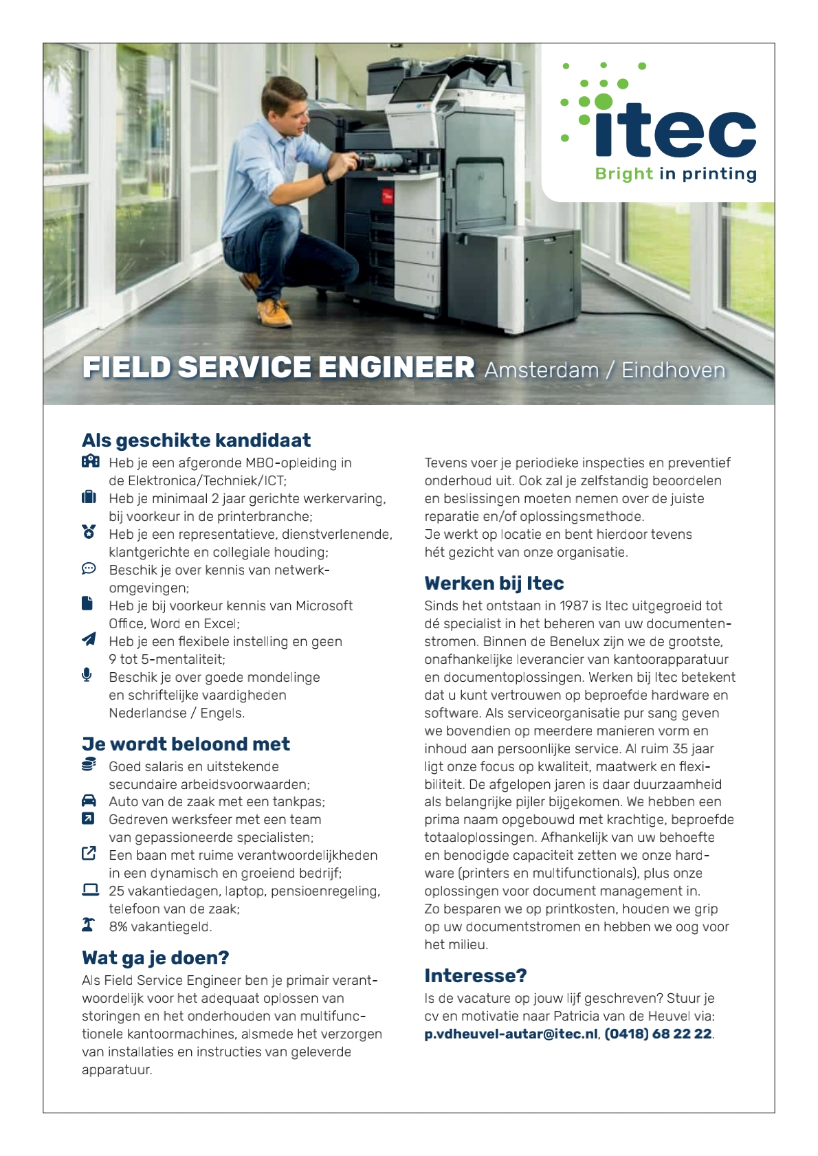 Field Service Engineer