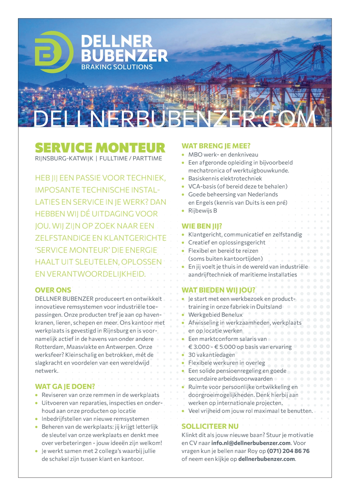 Service Monteur